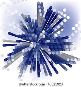 Abstract elegance background with dots. Vector illustration. Gradient mesh include.