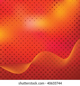 Abstract elegance background with tiles. Vector illustration. Gradient mesh include.
