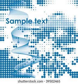 Abstract elegance background. Vector illustration. Based on fractal graphics.