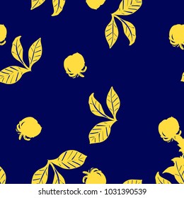 Abstract elegance pattern with floral background.

