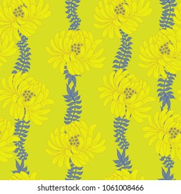 Abstract elegance pattern with floral background.
