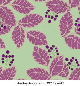 Abstract elegance pattern with floral background.