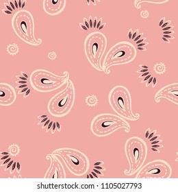 Abstract elegance pattern with floral background.