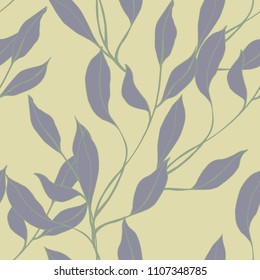 Abstract elegance pattern with floral background.