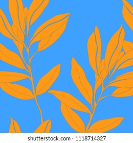 Abstract elegance pattern with floral background.