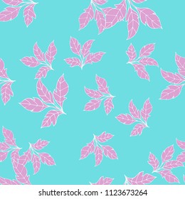 Abstract elegance pattern with floral background.
