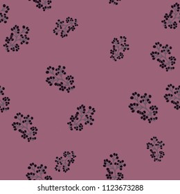 Abstract elegance pattern with floral background.