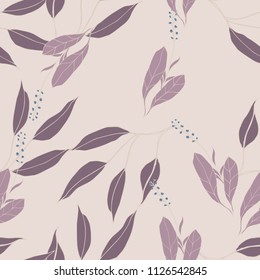 Abstract elegance pattern with floral background.