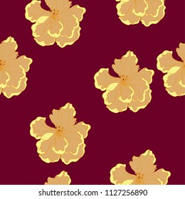 Abstract elegance pattern with floral background.