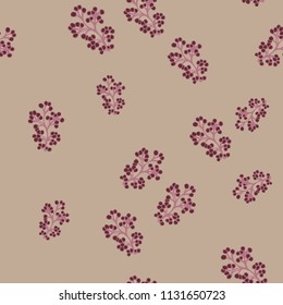 Abstract elegance pattern with floral background.