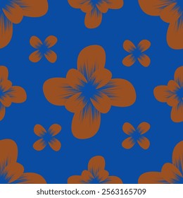 Abstract elegance pattern with floral background.