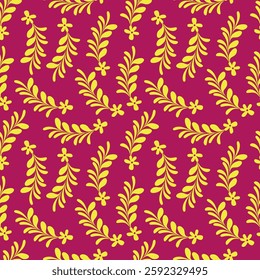 Abstract elegance pattern with floral background.