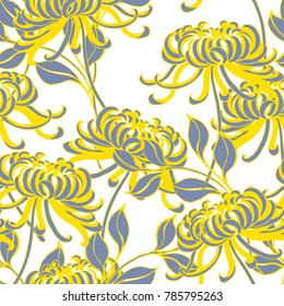 Abstract elegance pattern with floral background.
