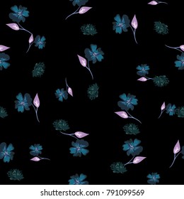 Abstract elegance pattern with floral background.
