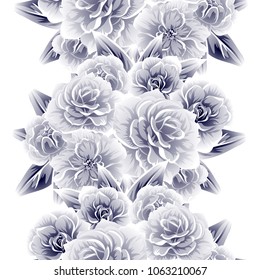 Abstract elegance seamless pattern with floral background