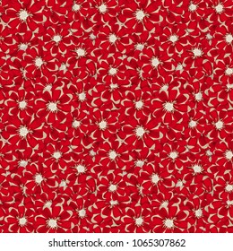 Abstract elegance seamless pattern with floral background