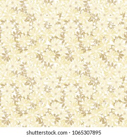 Abstract elegance seamless pattern with floral background