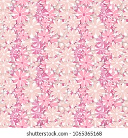 Abstract elegance seamless pattern with floral background