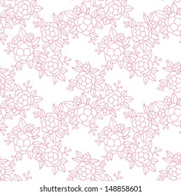 Abstract Elegance Seamless pattern with floral background