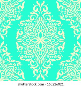 Abstract Elegance Seamless pattern with floral background