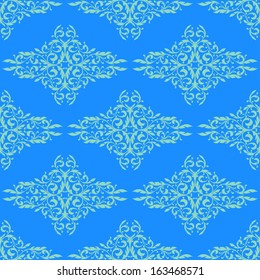 Abstract Elegance Seamless pattern with floral background