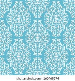 Abstract Elegance Seamless pattern with floral background