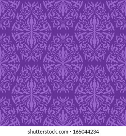 Abstract Elegance Seamless pattern with floral background