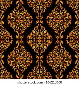 Abstract Elegance Seamless pattern with floral background