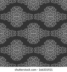 Abstract Elegance Seamless pattern with floral background