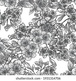 flowers vintage black white images stock photos vectors shutterstock