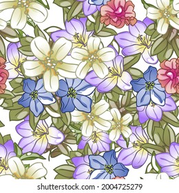 Resumen de la elegancia sin problemas con fondo floral