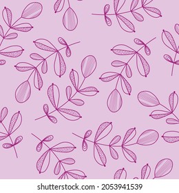 Abstract elegance seamless pattern with floral background. Seamless floral pattern. Flowers and leaves, folk style for textile, wallpaper and wrapping
