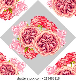 Abstract Elegance Seamless pattern with floral background Abstract Elegance Seamless pattern with floral background