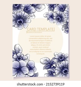 Abstract elegance seamless pattern with floral background