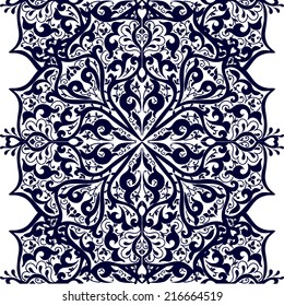 Abstract Elegance Seamless pattern with floral background
