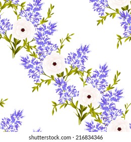 Abstract Elegance Seamless pattern with floral background Abstract Elegance Seamless pattern with floral background