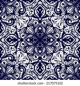 Abstract Elegance Seamless pattern with floral background