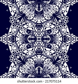 Abstract Elegance Seamless pattern with floral background