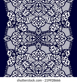 Abstract Elegance Seamless pattern with floral background