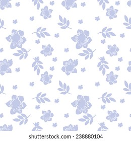 Abstract Elegance Seamless pattern with floral background
