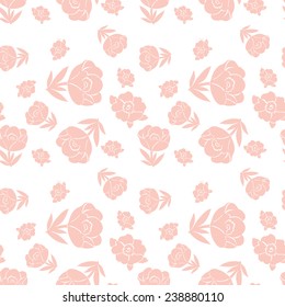Abstract Elegance Seamless pattern with floral background