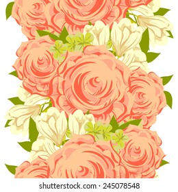 Abstract Elegance Seamless pattern with floral background Abstract Elegance Seamless pattern with floral background