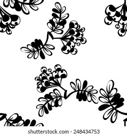 Abstract Elegance Seamless pattern with floral background