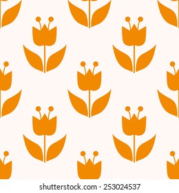 Abstract Elegance Seamless pattern with floral background. Great for wrapping paper, textiles.Vector illustration.
