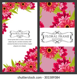 Abstract Elegance Seamless pattern with floral background