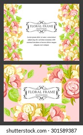 Abstract Elegance Seamless pattern with floral background