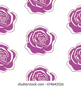 Abstract Elegance Seamless pattern with floral background