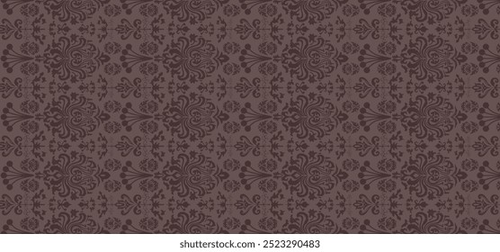 Elegância abstrata Vetor de padrão contínuo