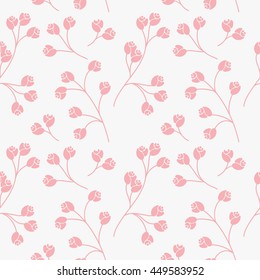 Abstract elegance seamless texture with floral background. Vintage pattern from flowers, wallpaper.