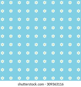 Abstract eleganse floral pattern on blue background